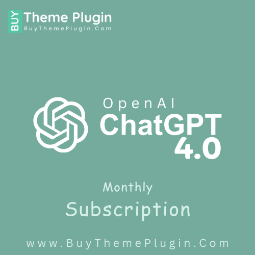 ChatGpt-Plus-4.0-Monthly-Subscription.png ChatGpt Plus 4.0 Monthly Subscription - Image 1