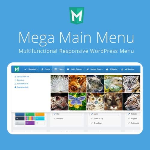 Mega Main Menu – WordPress Menu Plugin - Theme Plugin BD