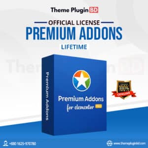 Premium Addons Pro for Elementor Lifetime Original License Key Activation