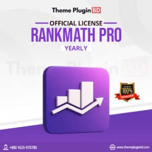 Rank Math Pro Original License Key Activation