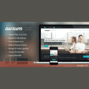 Aurum - Responsive Multipurpose Drupal Theme