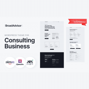 BroadAdvisor – WordPress Theme for Consulting Business