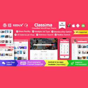 Classima – Classified Ads WordPress Theme