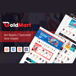 GoldMart - Modern Marketplace Magento 2 Theme