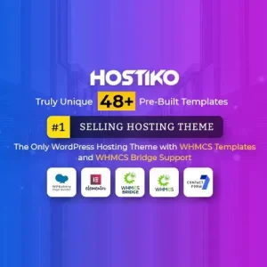 Hostiko – Hosting HTML & WHMCS Template With Isometric Design