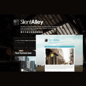 Silent Alley - Responsive Multi-Color Tumblr Theme Silent Alley - Responsive Multi-Color Tumblr Theme