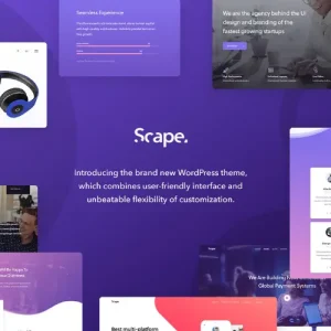 Scape - Multipurpose WordPress theme
