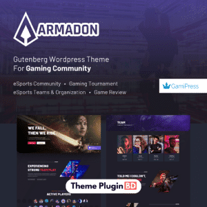 Armadon - Gaming Community WordPress Theme