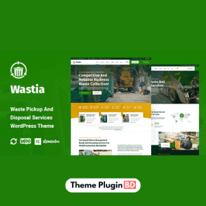 Wastia - Waste Pickup And Disposal Services WordPress Theme