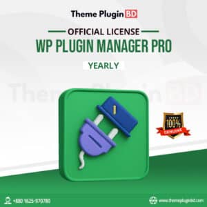 WP Plugin Manager Pro Original License Key Activation