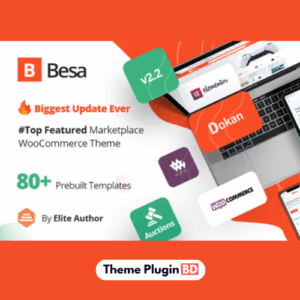 Besa - Elementor Marketplace WooCommerce Theme