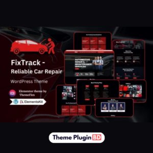 FixTrack - Reliable Car Repair WordPress Theme